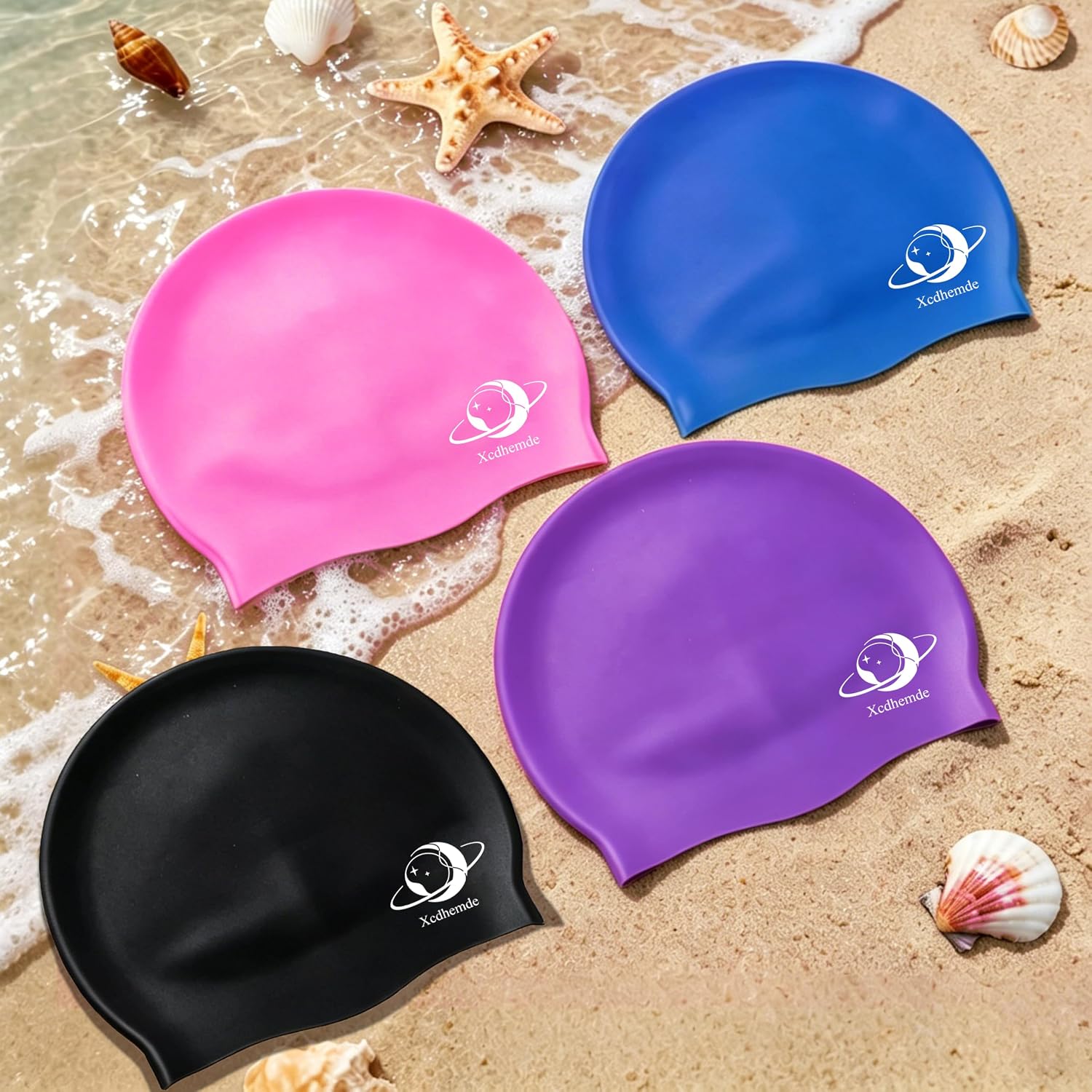 Cuffia da Nuoto Bambini - Cuffia in Silicone per Piscina - immagine 8