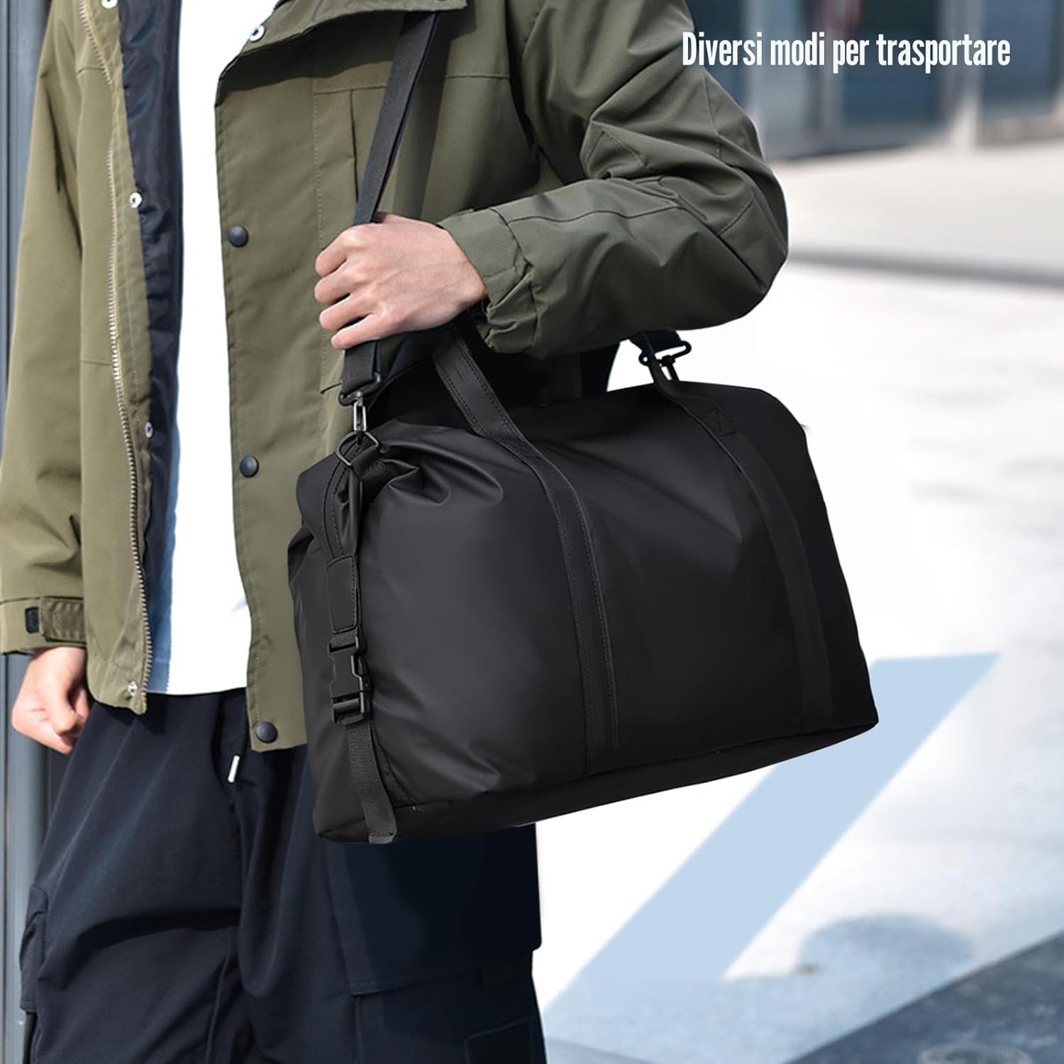 Bagaglio a Mano 40x20x25 Ryanair Zaino Borsa da Vi... - immagine 8