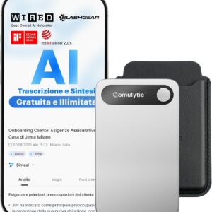 comulytic Note PRO AI Voice Recorder with Unlimite…